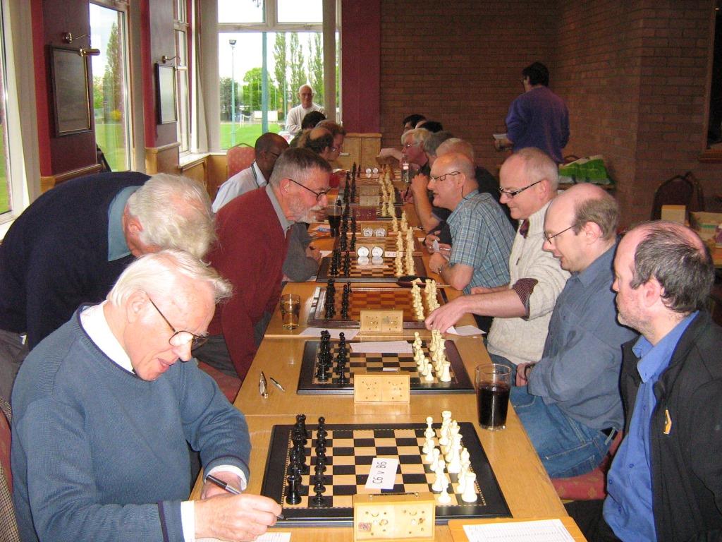 Blindfold chess in Cumnor - Cumnor Chess Club, Oxford